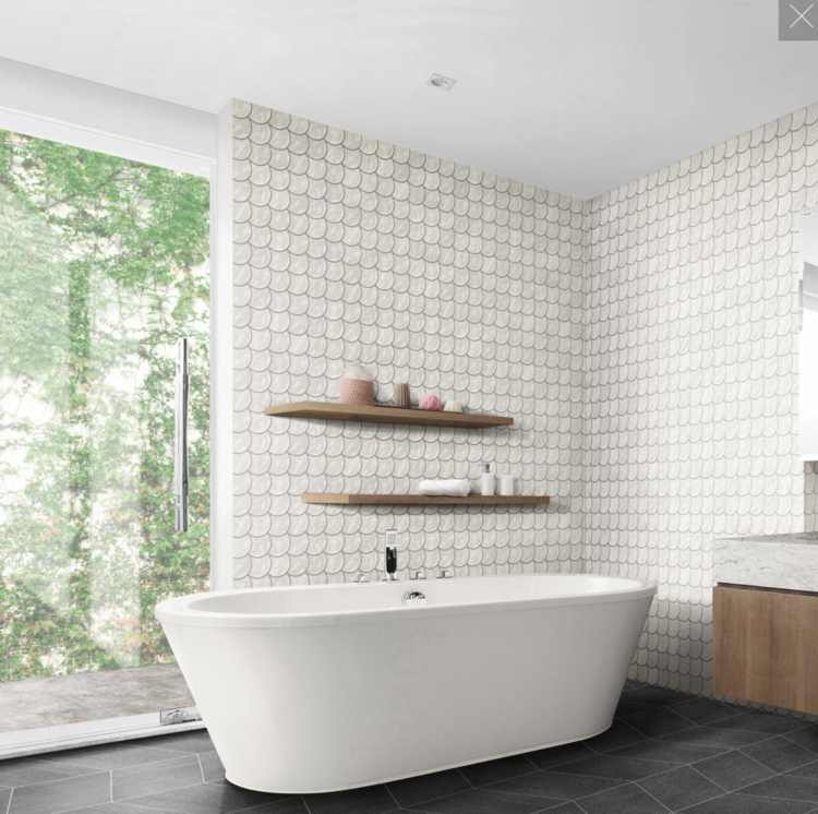 2023 Tile Trends on bathroom walls