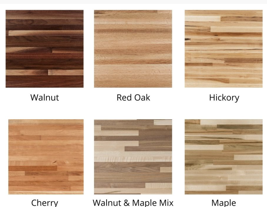 Butcher block wood finishes - Best Kitchen Countertops